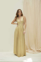 Giorgia Golden Dress